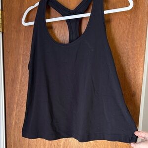 Lululemon Black Racerback Tank Top
